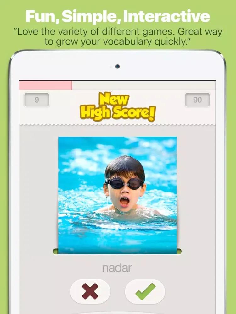 Learn Spanish with Lingo Arcade PRO iPad  Screenshots