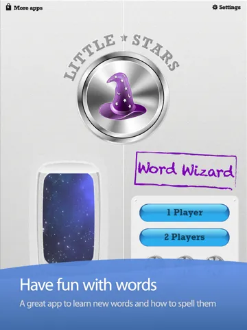 Screenshot di Little Stars - Word Wizard iPad 