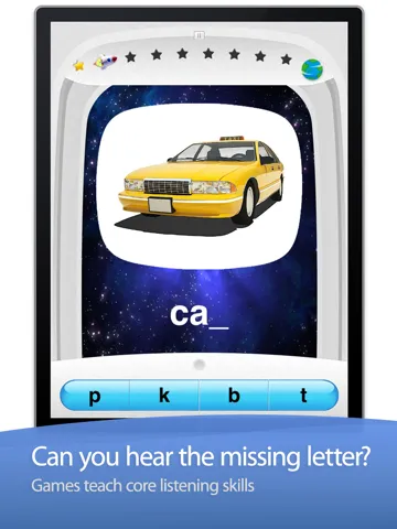 Screenshot di Little Stars - Word Wizard iPad 