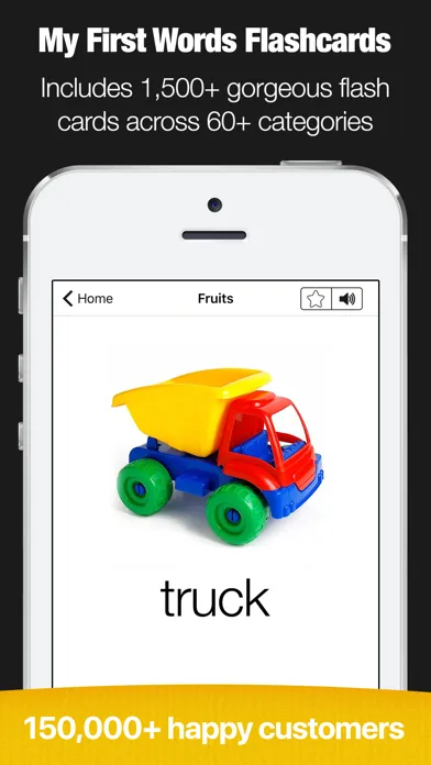 Скриншоты My First 1,000 Words - Flashcards and Kids Games