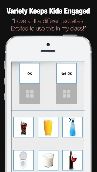 Autism Social Categories and Behaviour App Screenshots
