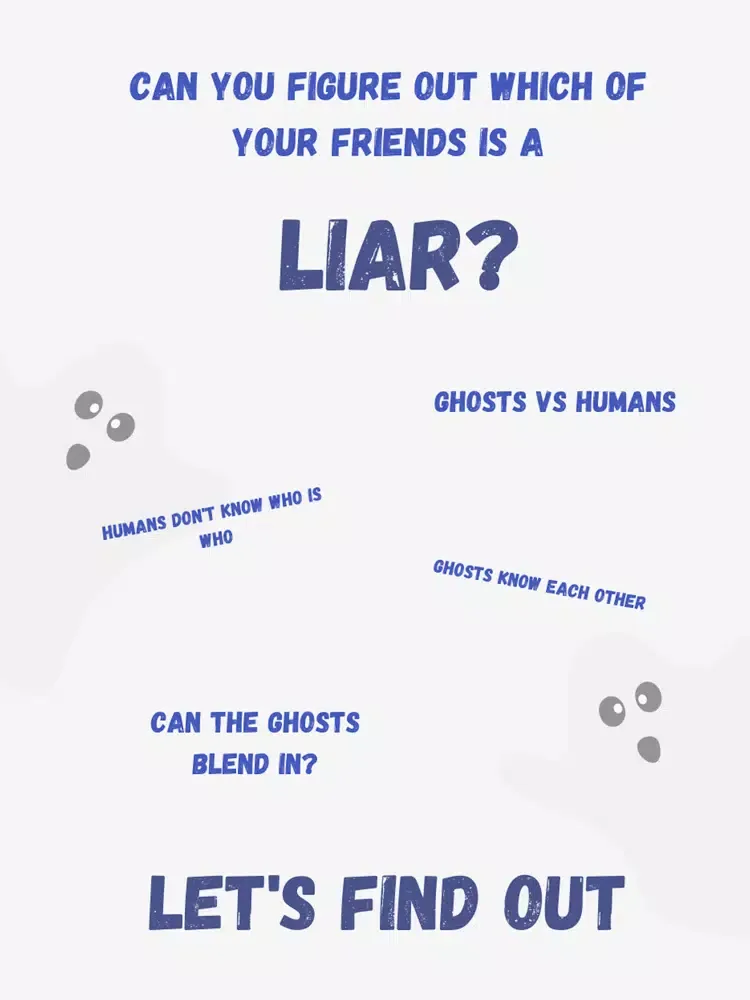 Ghosts - Online Party Game iPad 应用截图