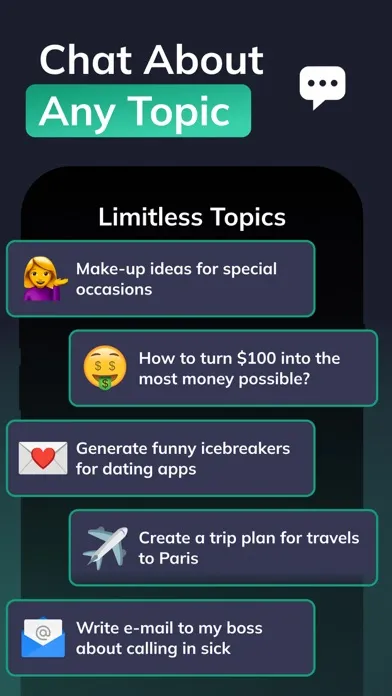 Скриншоты Chatbot Doumi: AI Chat & Rizz