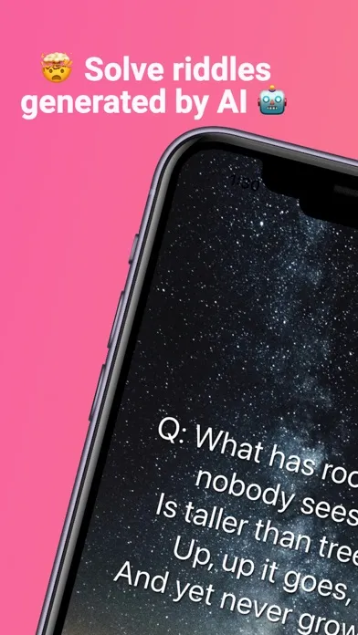 Tangkapan skrin Riddle AI - Funny Prank Genie