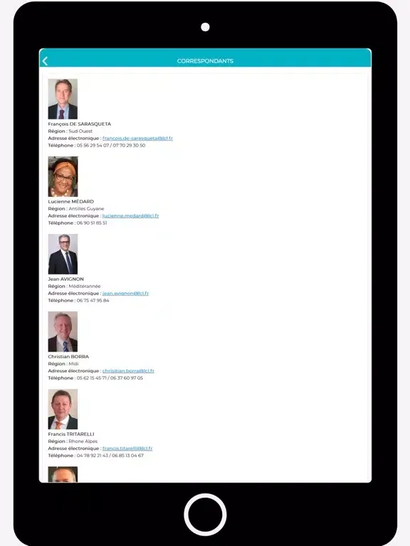 SNB CFE-CGC LCL iPad  스크린샷