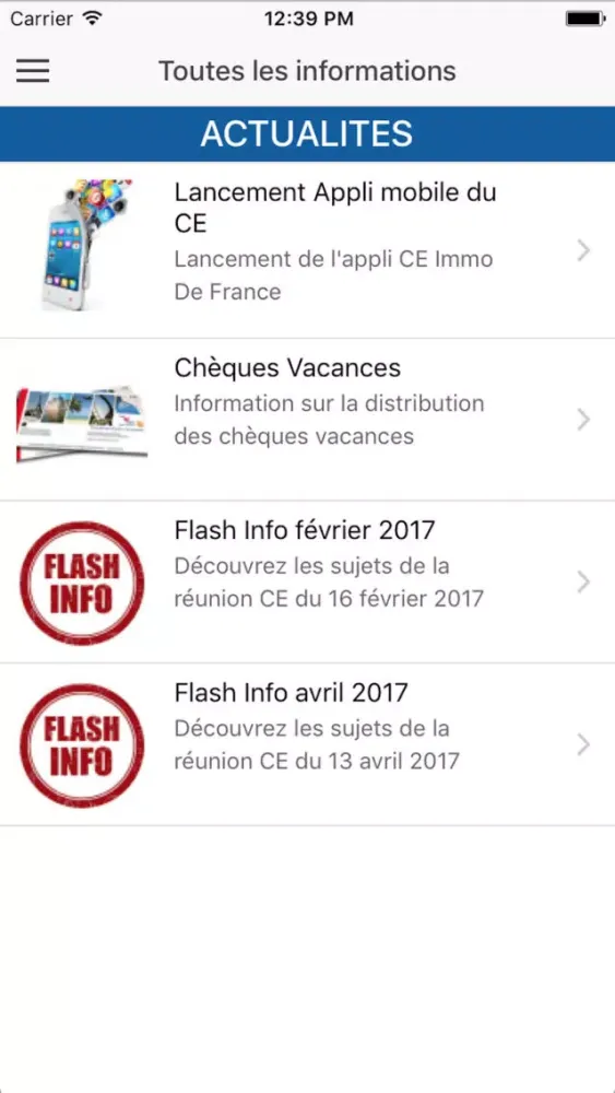 Immo de France CSE سکرین شاٹس