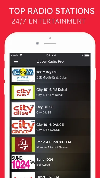 Dubai Radio Pro - UAE & Dubai スクリーンショット