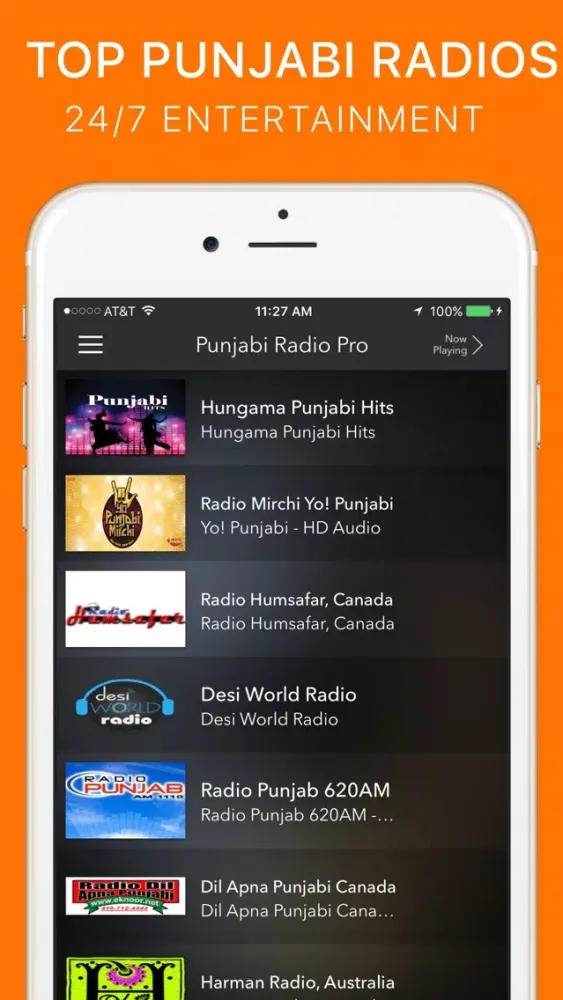 Capturas de pantalla de Punjabi Radio Pro - Desi FM