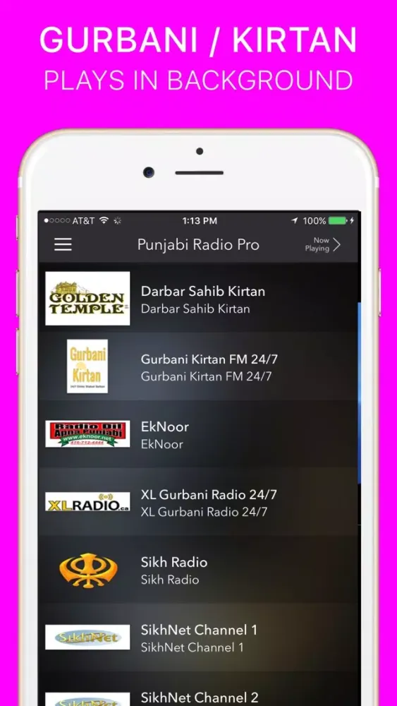 Capturas de pantalla de Punjabi Radio Pro - Desi FM