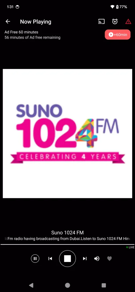 FM Radio - Radio India HD应用截图
