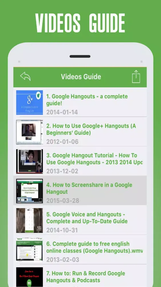 All in One For Google Hangouts - Best Guide & Tips應用截圖