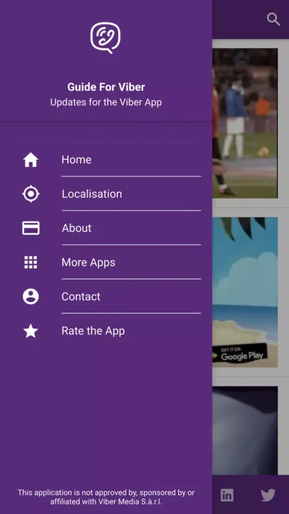 Capturas de tela do All in One For Viber