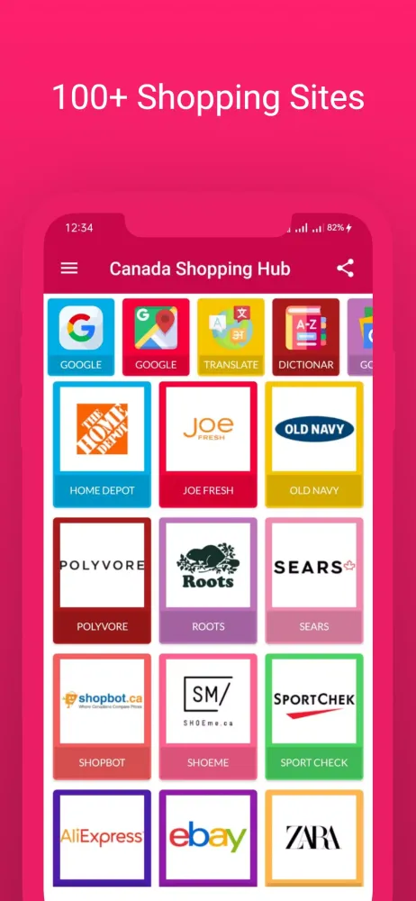Canada Shopping Hub Screenshots