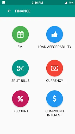 Capturas de tela do Complete Calculator Pro