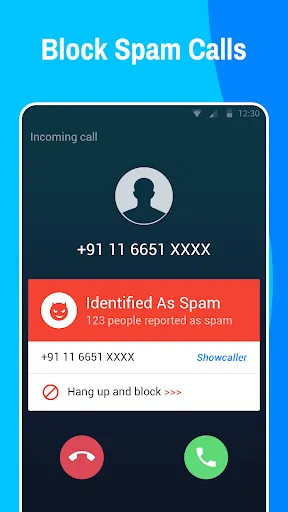 Capturas de pantalla de Showcaller: Caller ID & Block