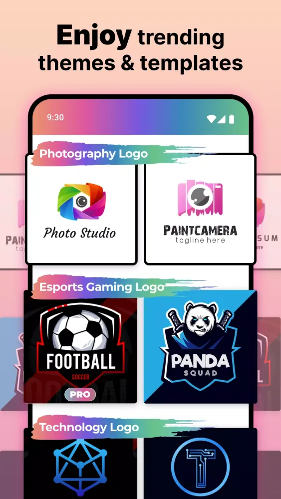 Logo Maker Screenshots