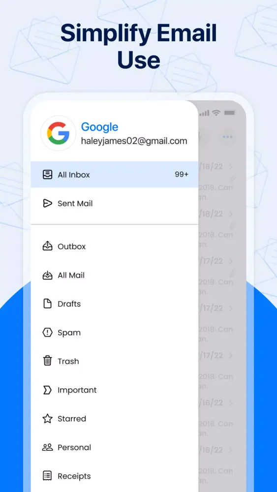 Email - Fast & Secure Mail Ekran Görüntüleri