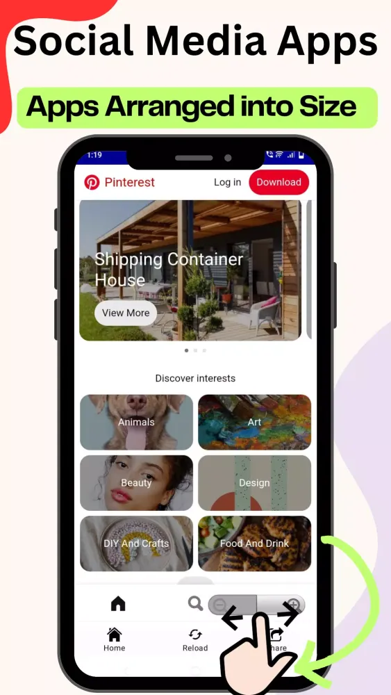 Social media all in one place 스크린샷