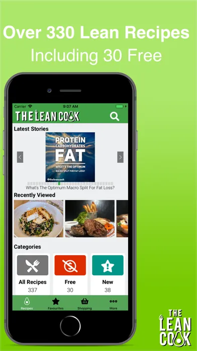 The Lean Cook Healthy Recipes應用截圖