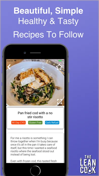 The Lean Cook Healthy Recipes應用截圖