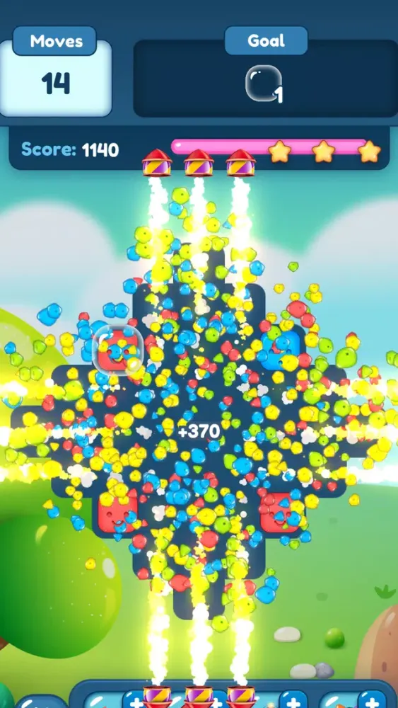 Zrzuty ekranu Jelly Tap Blast