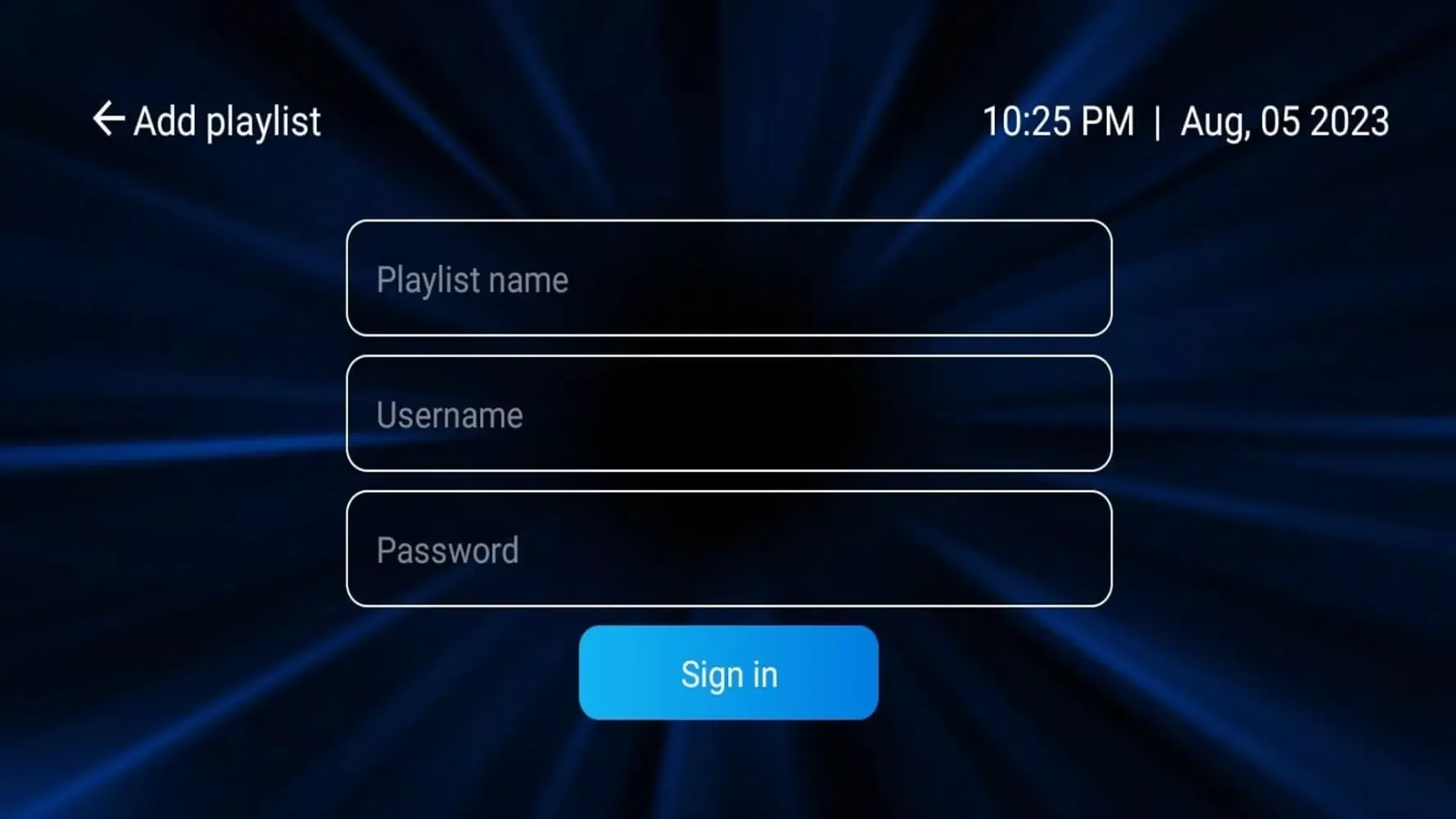 Capturas de pantalla de All IPTV Player