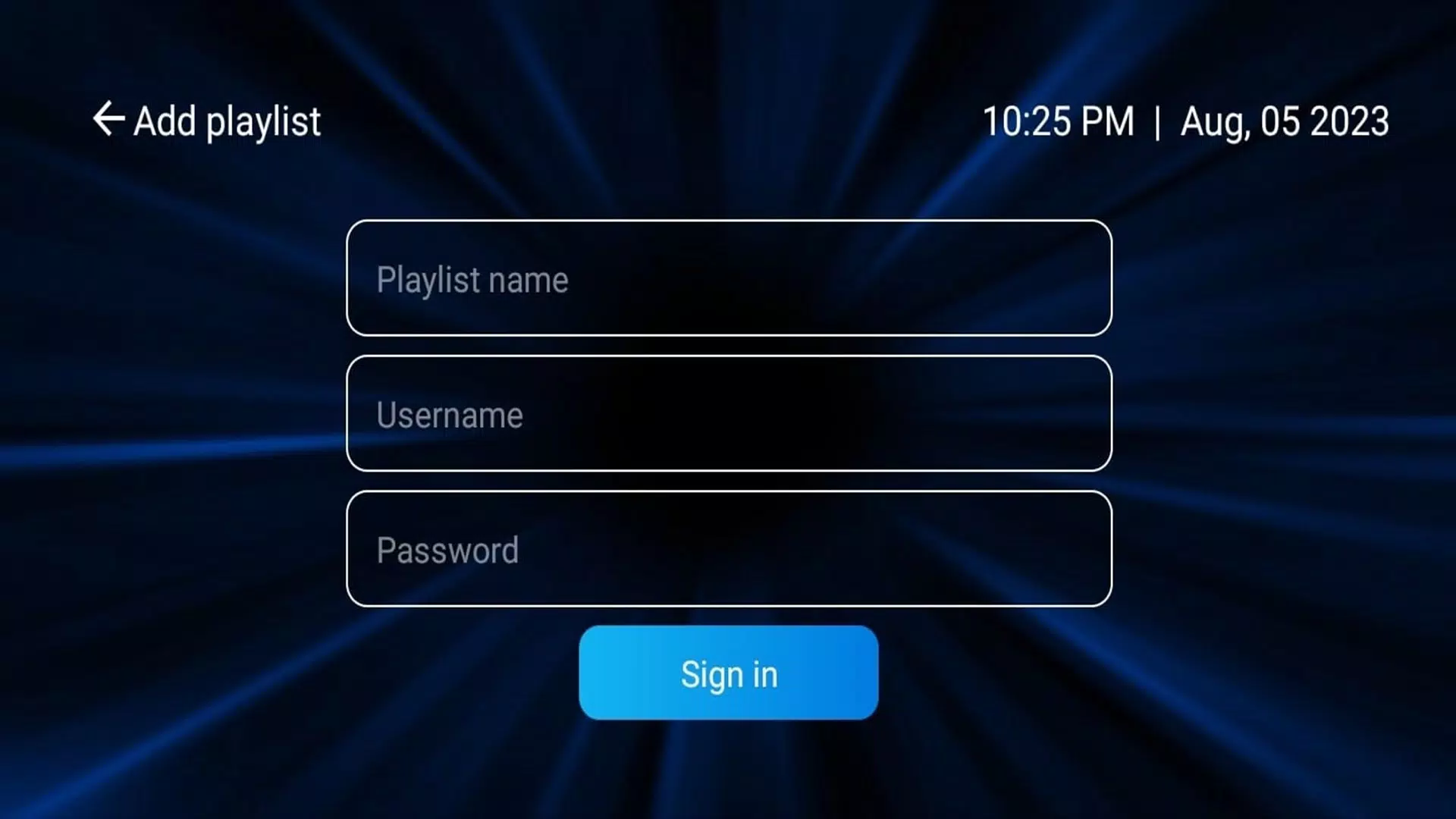 All IPTV Player Screenshots