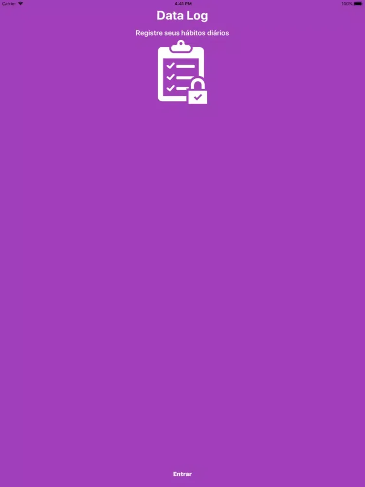 Скриншоты DataLog iPad 