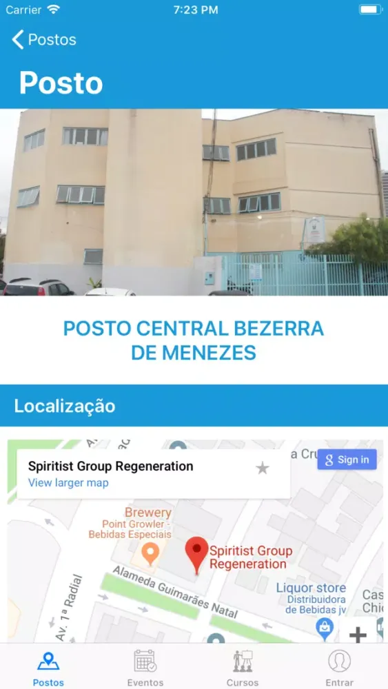 Tangkapan layar Regeneração