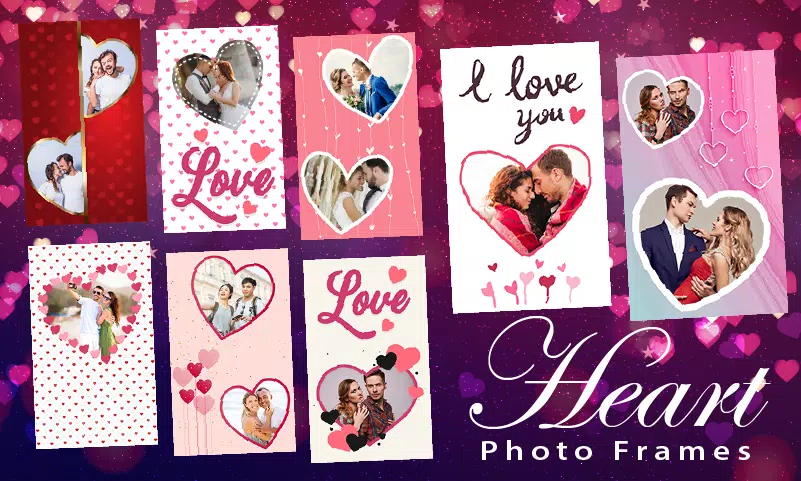 Love Heart Photo Frames Screenshots