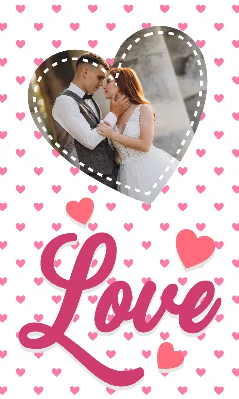 Love Heart Photo Frames স্ক্রিনশট