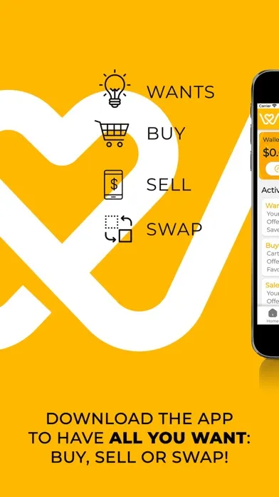 Tangkapan skrin All I Want - Marketplace