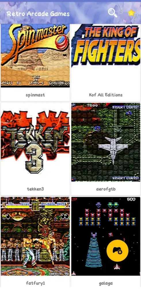 Retro Arcade Games Screenshots