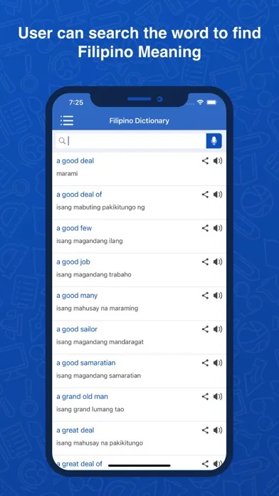 Filipino Dictionary: Trans.应用截图