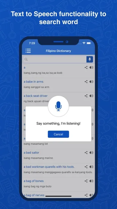 Filipino Dictionary: Trans.应用截图