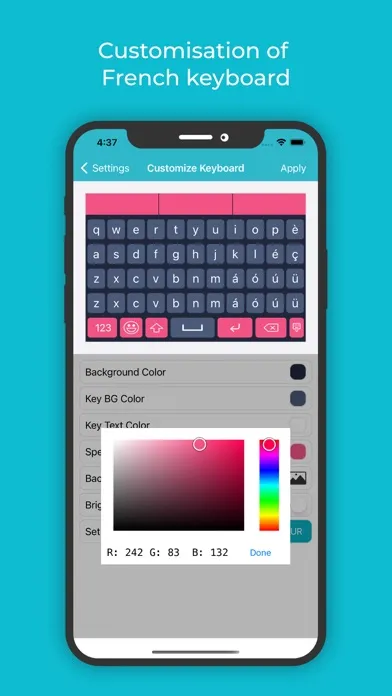 ภาพหน้าจอของ French Keyboard: Translator