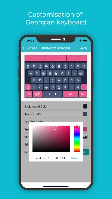 Screenshot di Georgian Keyboard : Translator