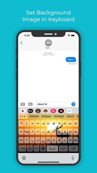 Tangkapan layar Kannada Keyboard: Translator