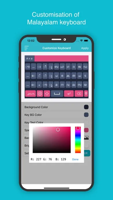 Capturas de tela do Malayalam Keyboard: Translator