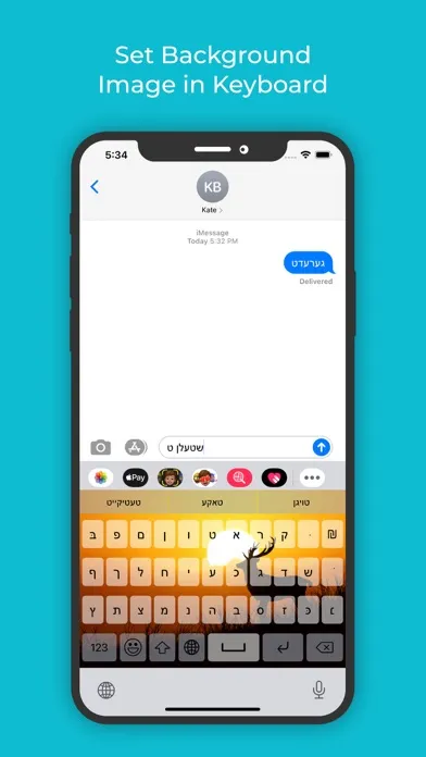 Capturas de tela do Yiddish Keyboard: Translator
