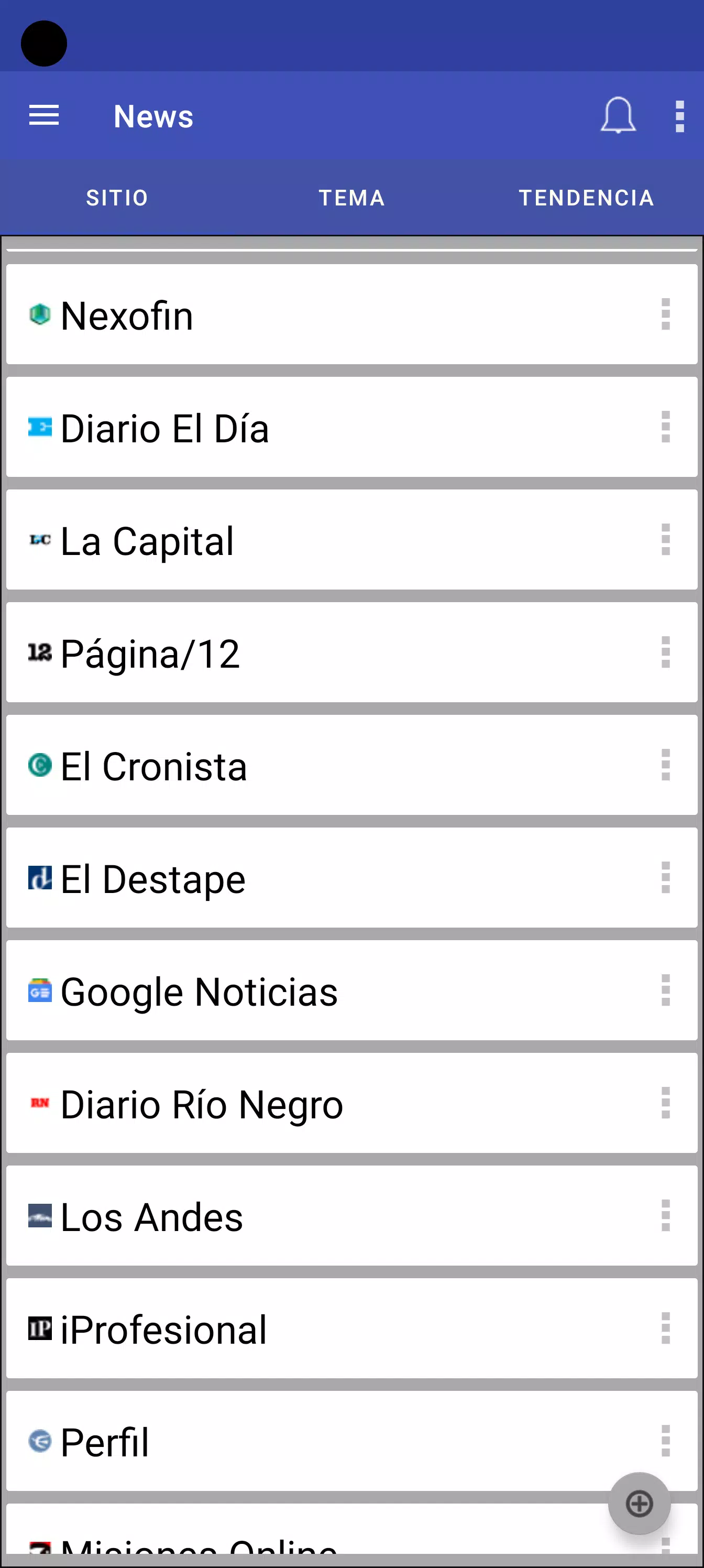 Argentina News Screenshots