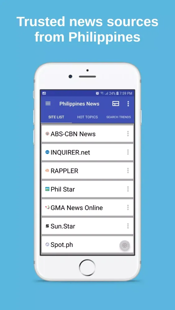 Philippines News Screenshots