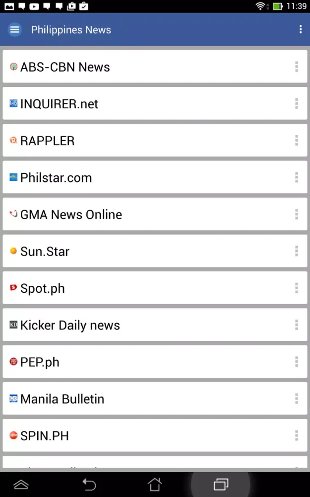 Philippines News Screenshots