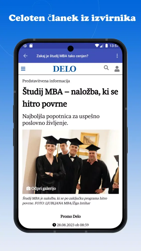 Novice: Lokalno in Svet Screenshots