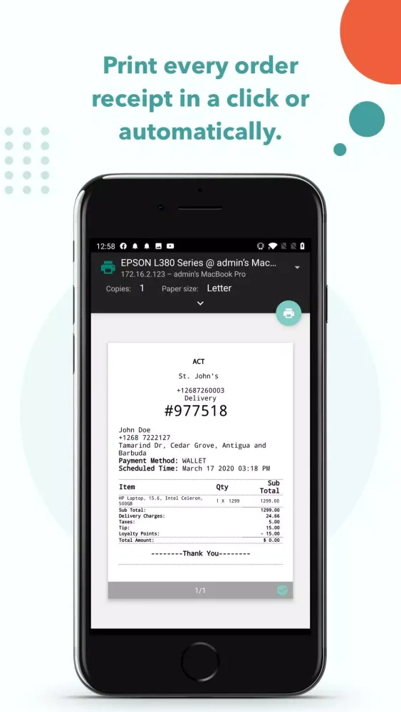 AllMart Merchant Screenshots