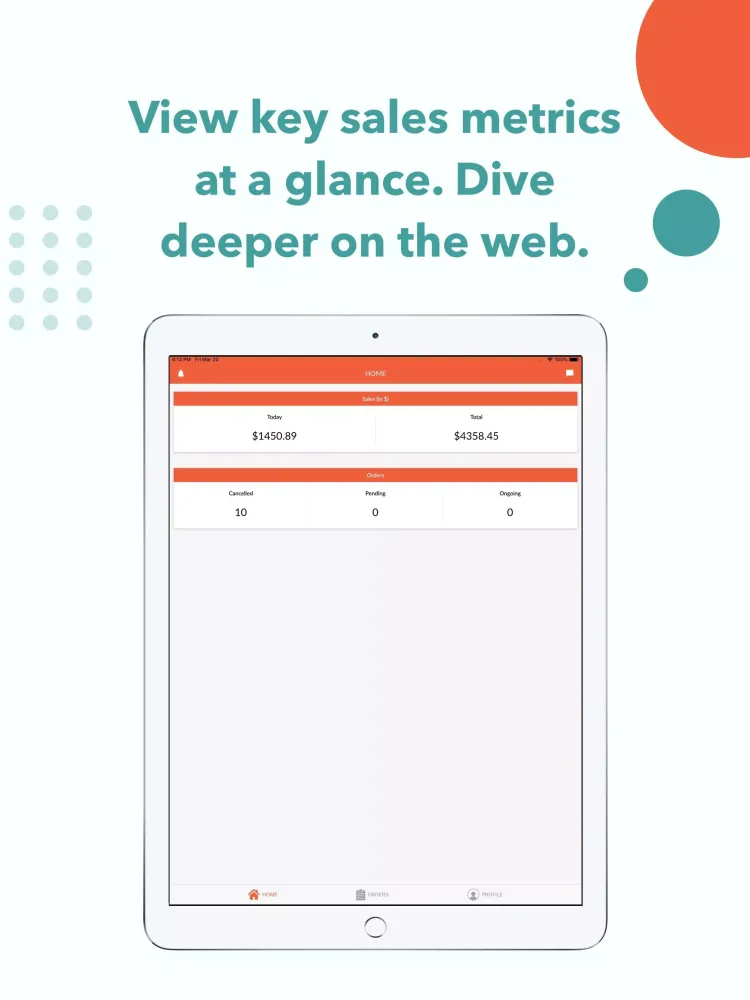 AllMart Merchant Screenshots