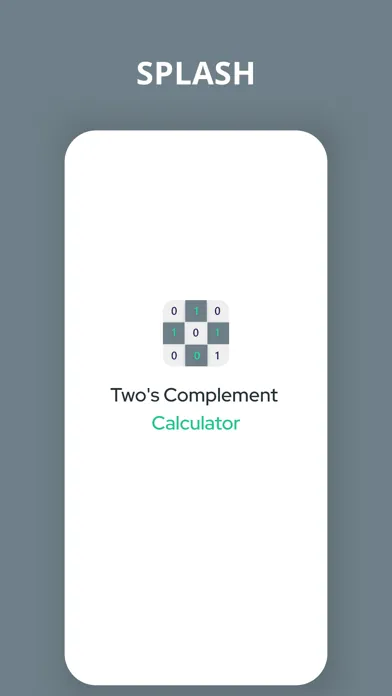 Capturas de pantalla de 2s Complement Calculator