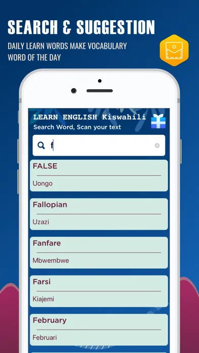 English Swahili Translator + স্ক্রিনশট