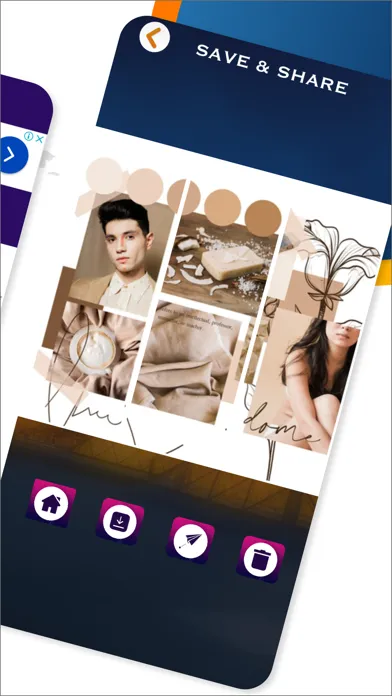 Ảnh chụp màn hình của Photo College Editor & Maker +