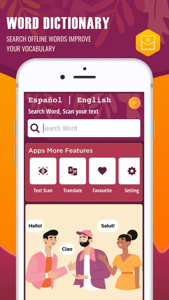 English to Español Translator Screenshots